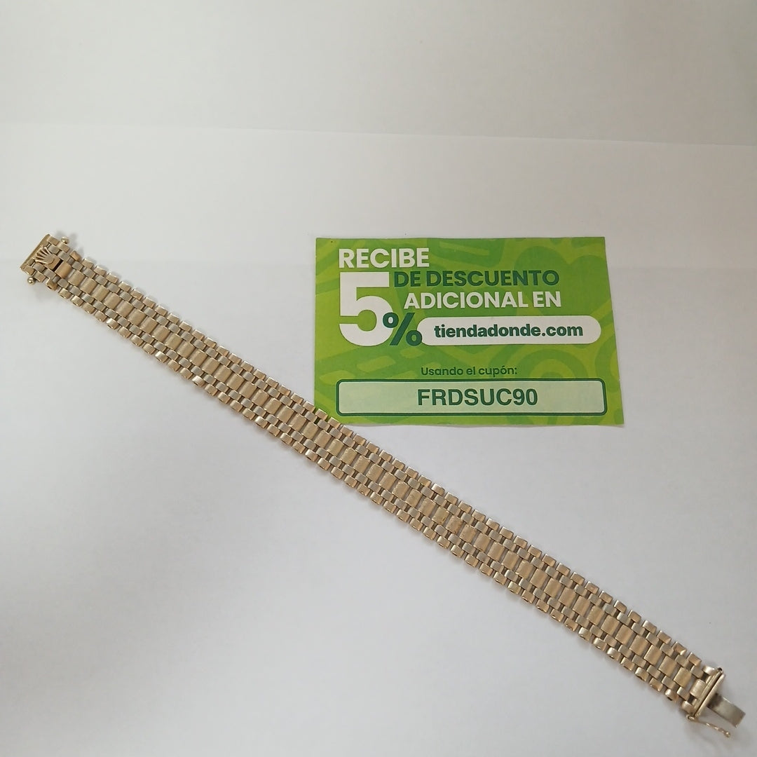 PULSERA ORO 14 K 24.8 GRMS (SEMINUEVO)