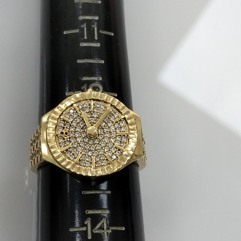 ANILLO ORO 14 K 9 GRMS (SEMINUEVO)