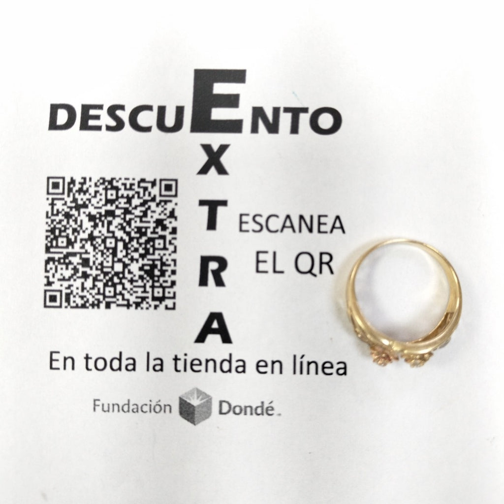 ANILLO ORO 14 K 3.8 GRMS (SEMINUEVO)