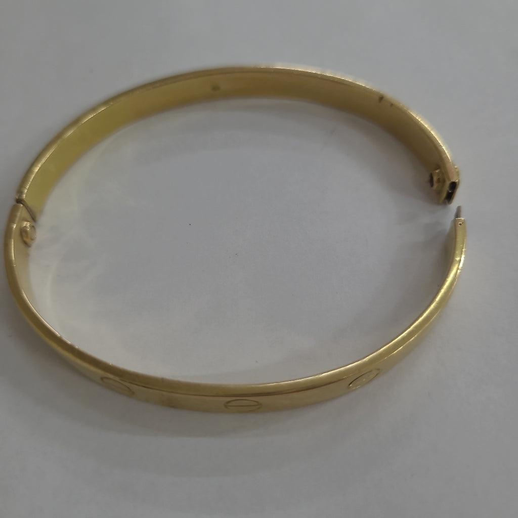 PULSERA RIGIDA ORO 18 K 35,20 GRMS (SEMINUEVO)