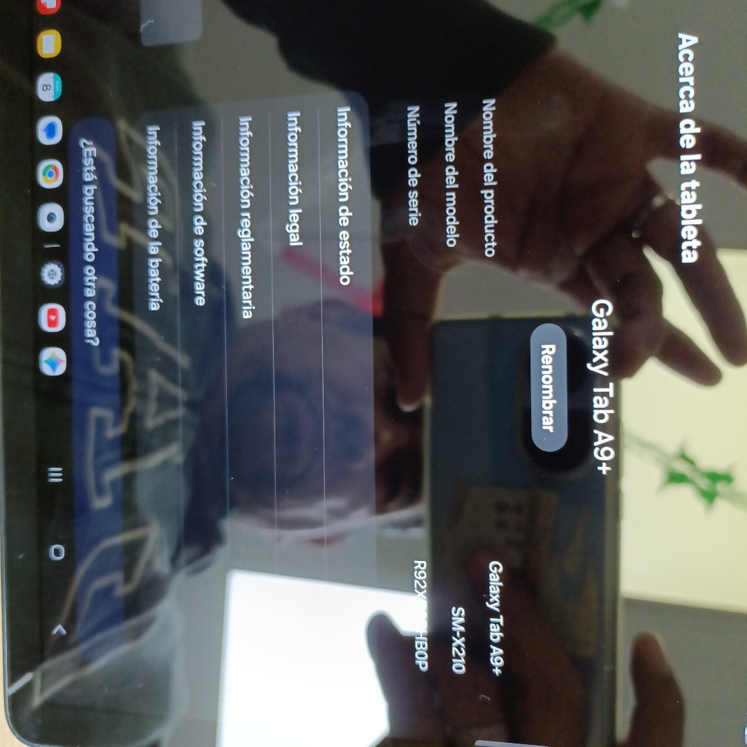 TABLETA SAMSUNG GALAXY TAB A9+ SM-X210 (2023) 128 GB 8 GB RAM (SEMINUEVO)