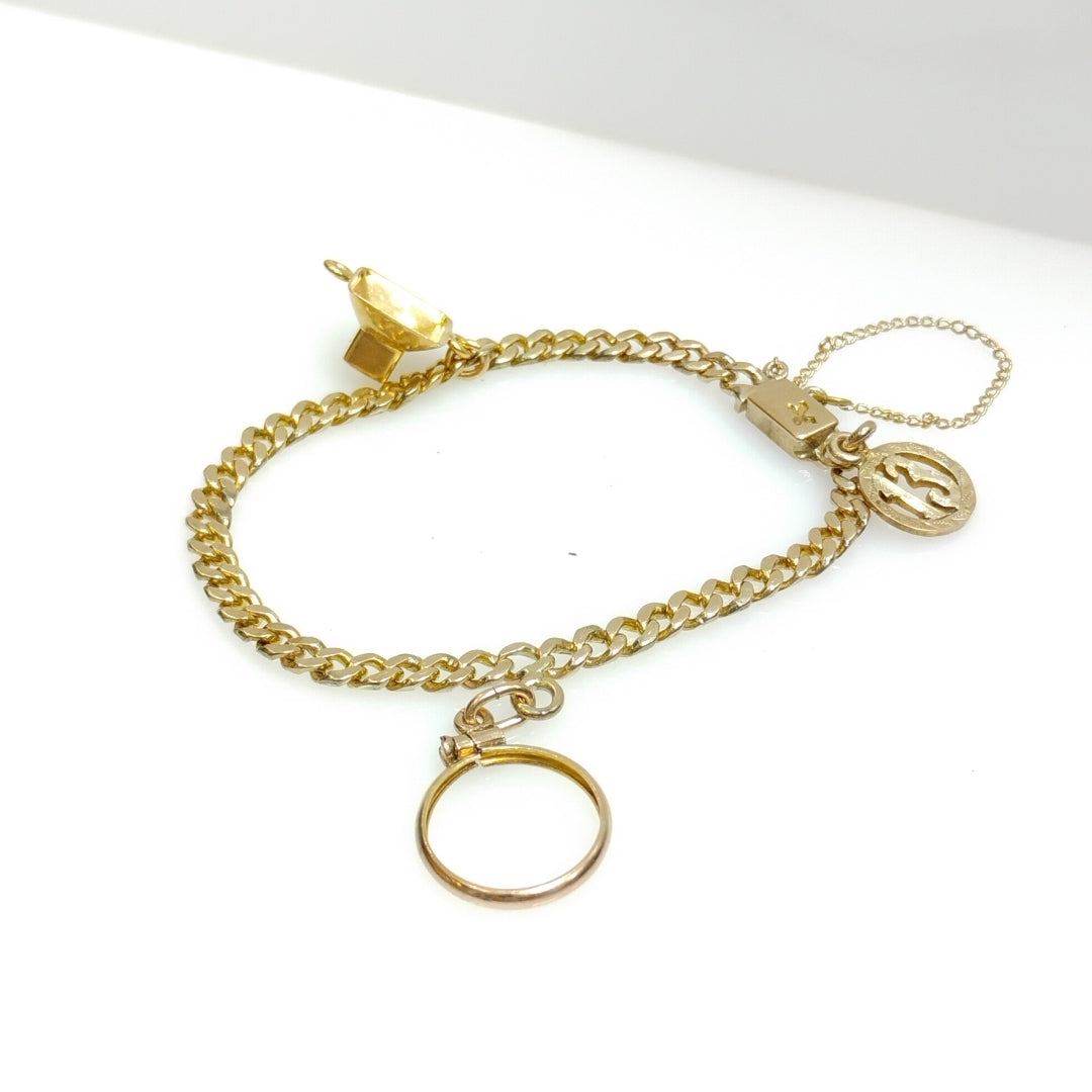 K1 13,10 GRMS 8 K IDENTIFICACIÓN PULSERA TEJIDO HECHURA ESPECIAL MATERIA (SEMINUEVO)
