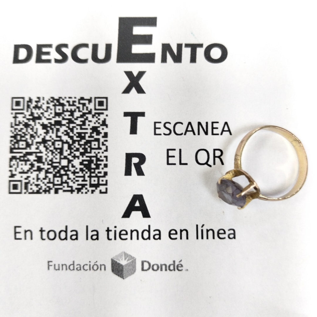 ANILLO ORO 10 K 2.8 GRMS (SEMINUEVO)