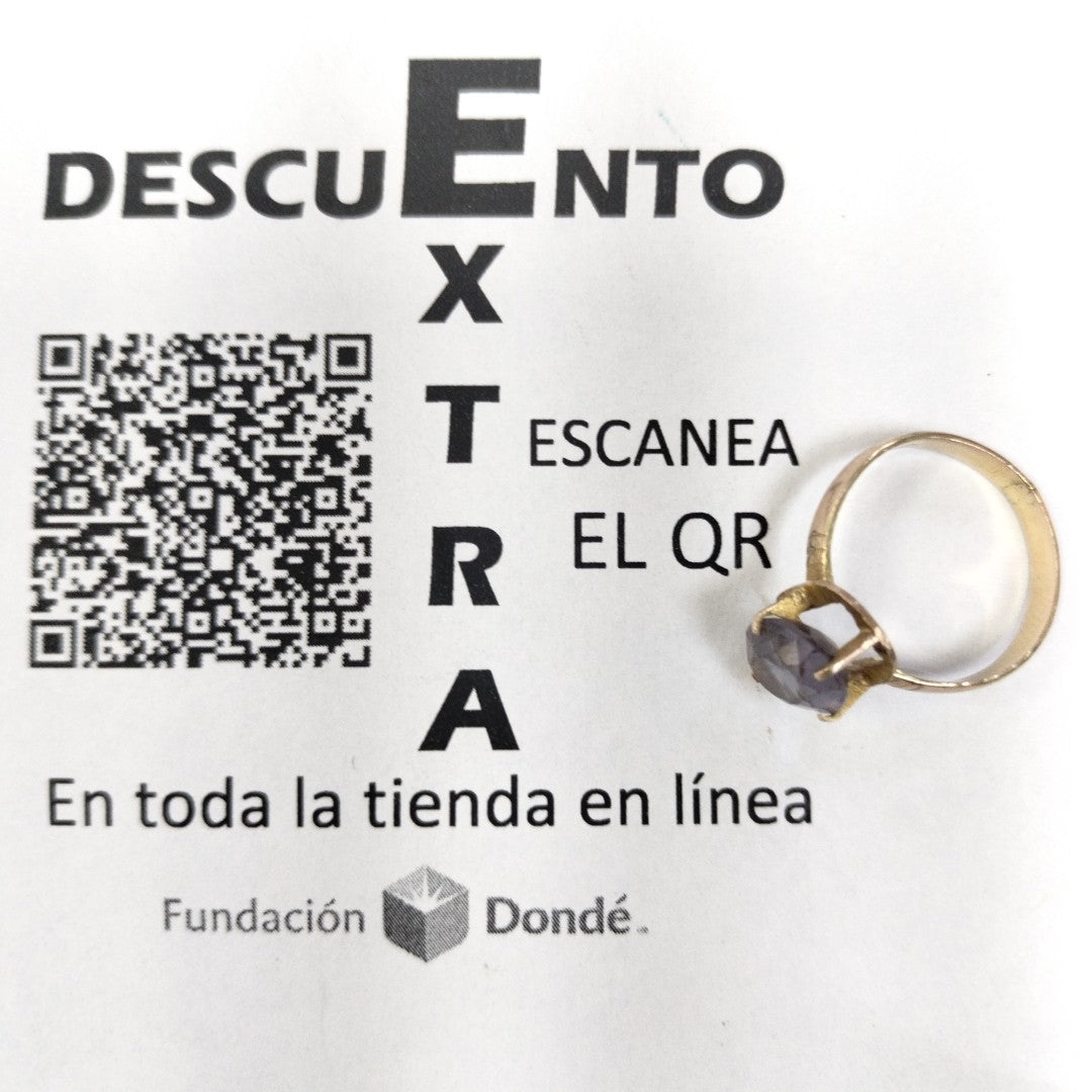 ANILLO ORO 10 K 2.8 GRMS (SEMINUEVO)