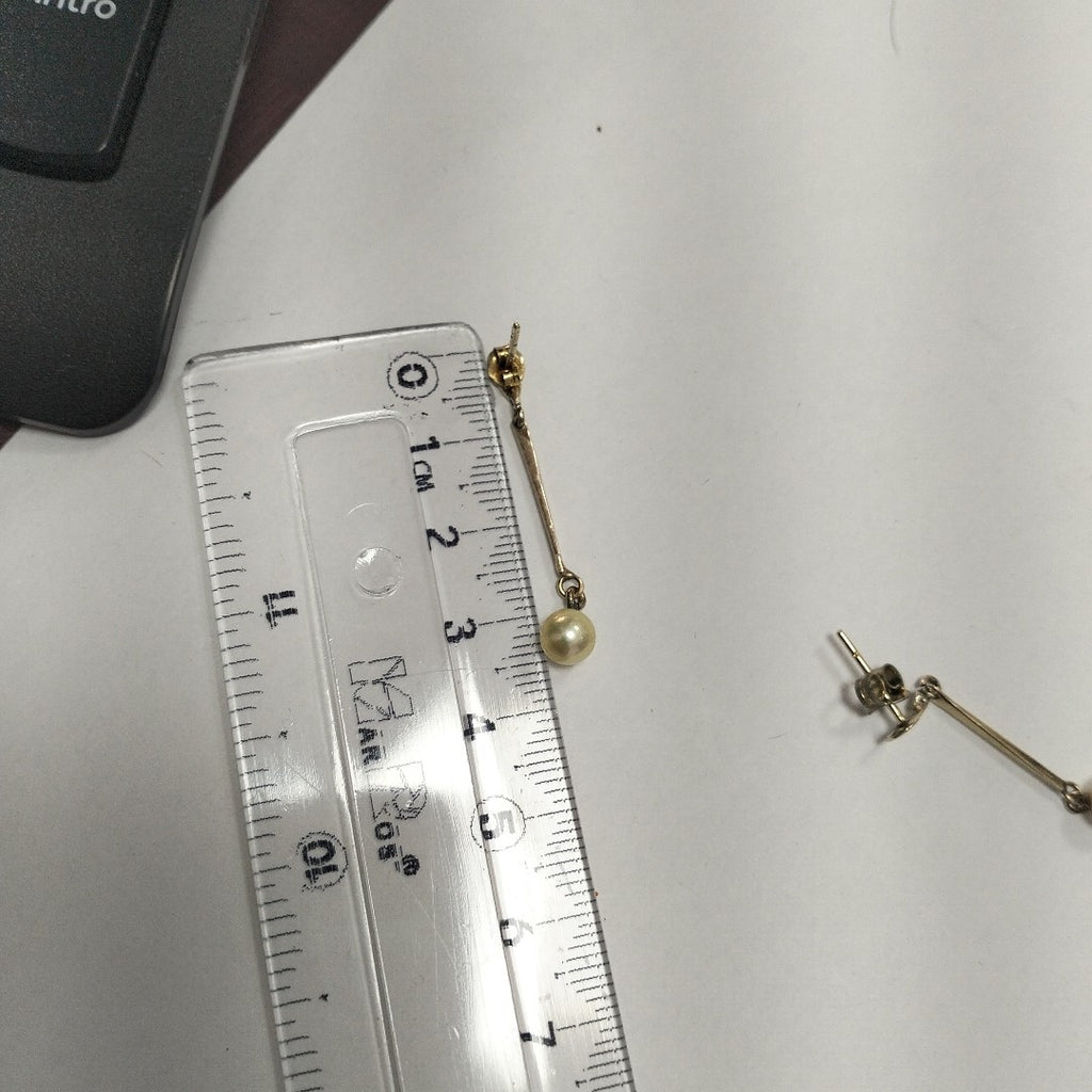 ARETES PAR ORO 14 K 1.6 GRMS (SEMINUEVO)
