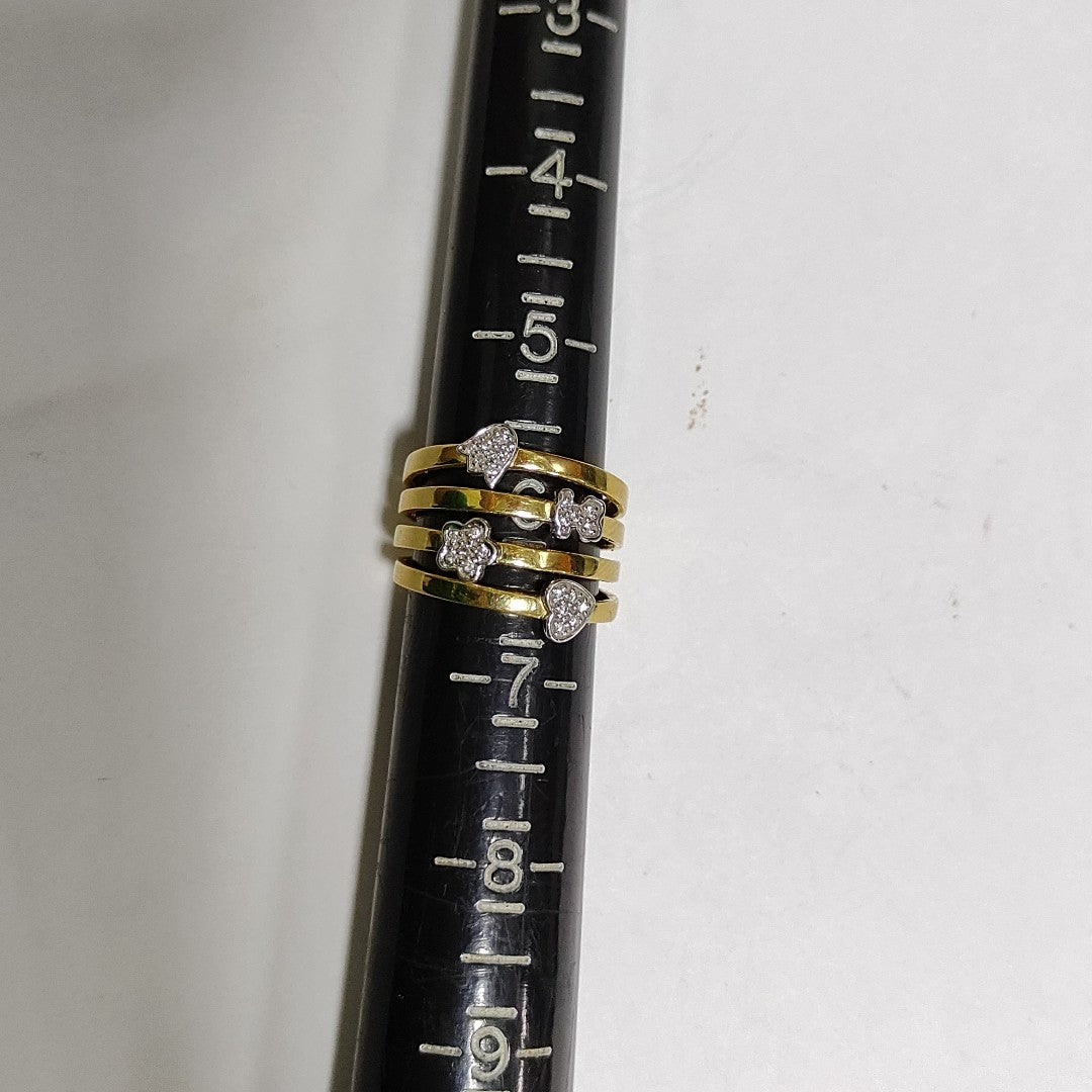 ANILLO ORO 18 K 8,60 GRMS (SEMINUEVO)