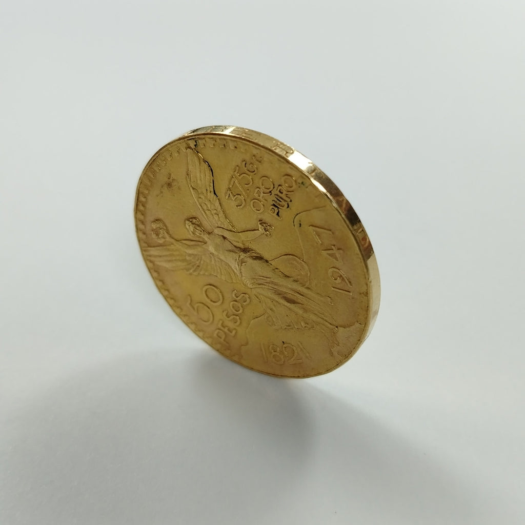 K1 41.6 GRMS 21 K IDENTIFICACIÓN MONEDA NOMINATIVA MONEDAS PESOS 50 PESOS (SEMINUEVO)