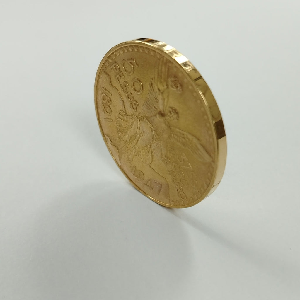K1 41.6 GRMS 21 K IDENTIFICACIÓN MONEDA NOMINATIVA MONEDAS PESOS 50 PESOS (SEMINUEVO)