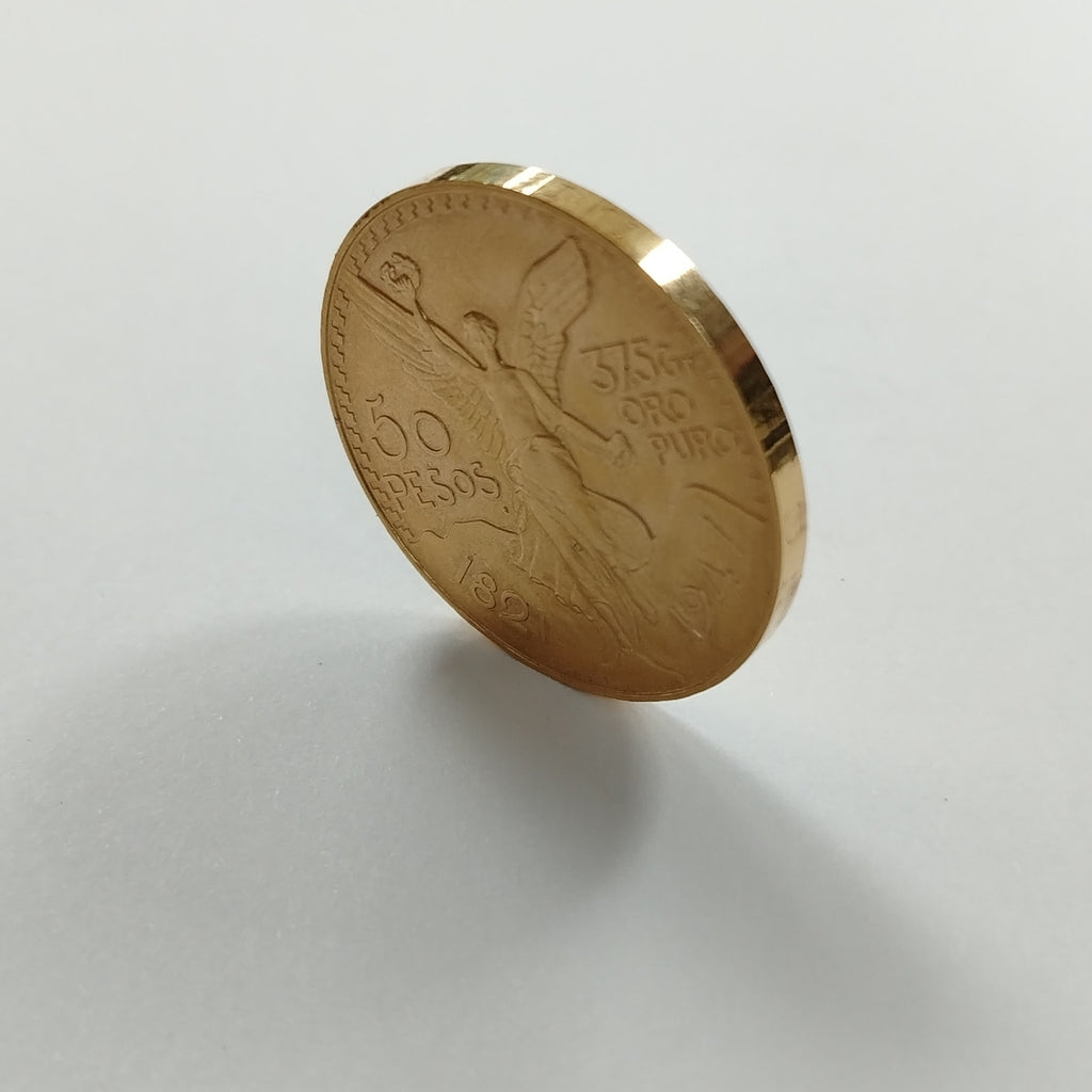 K1 41.6 GRMS 21 K IDENTIFICACIÓN MONEDA NOMINATIVA MONEDAS PESOS 50 PESOS (SEMINUEVO)