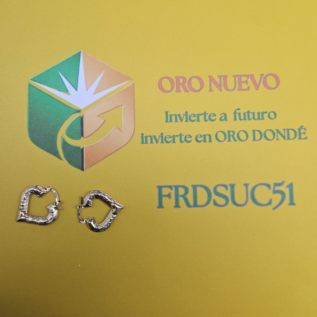 ARETES ARRACADAS 14K 1.8 GR (NUEVO)