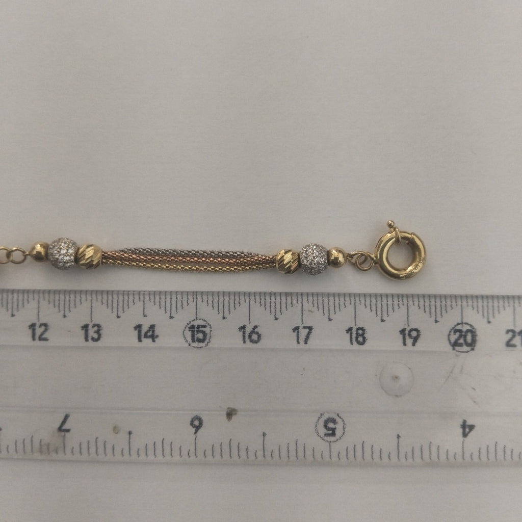 PULSERA ORO 14 K 6.9 GRMS (SEMINUEVO)
