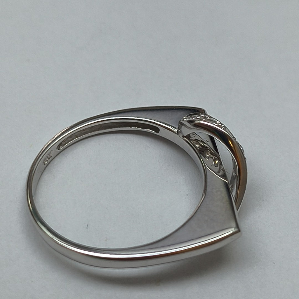 ANILLITO ORO BLANCO 14 K 3.3 GRMS (SEMINUEVO)