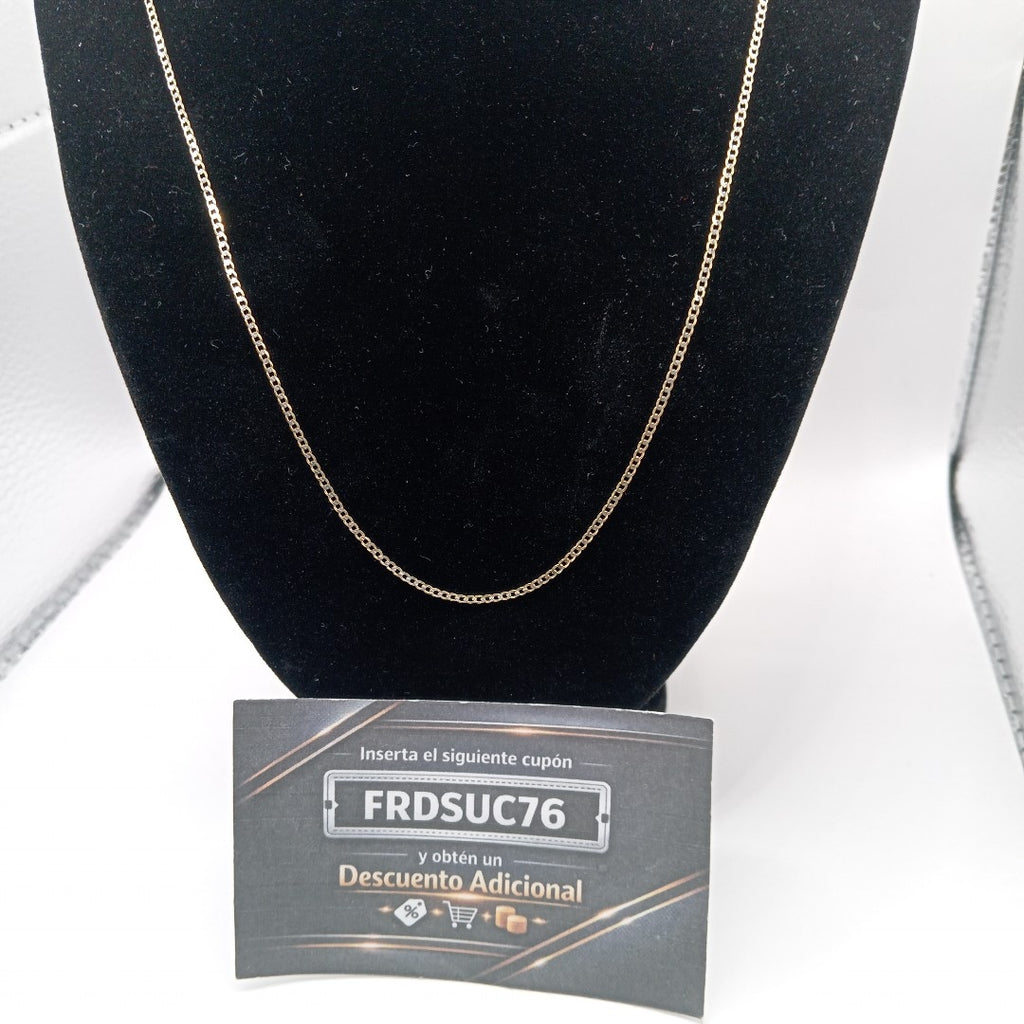 CADENA ORO,RODIADO 14 K 2,00 GRMS (SEMINUEVO)