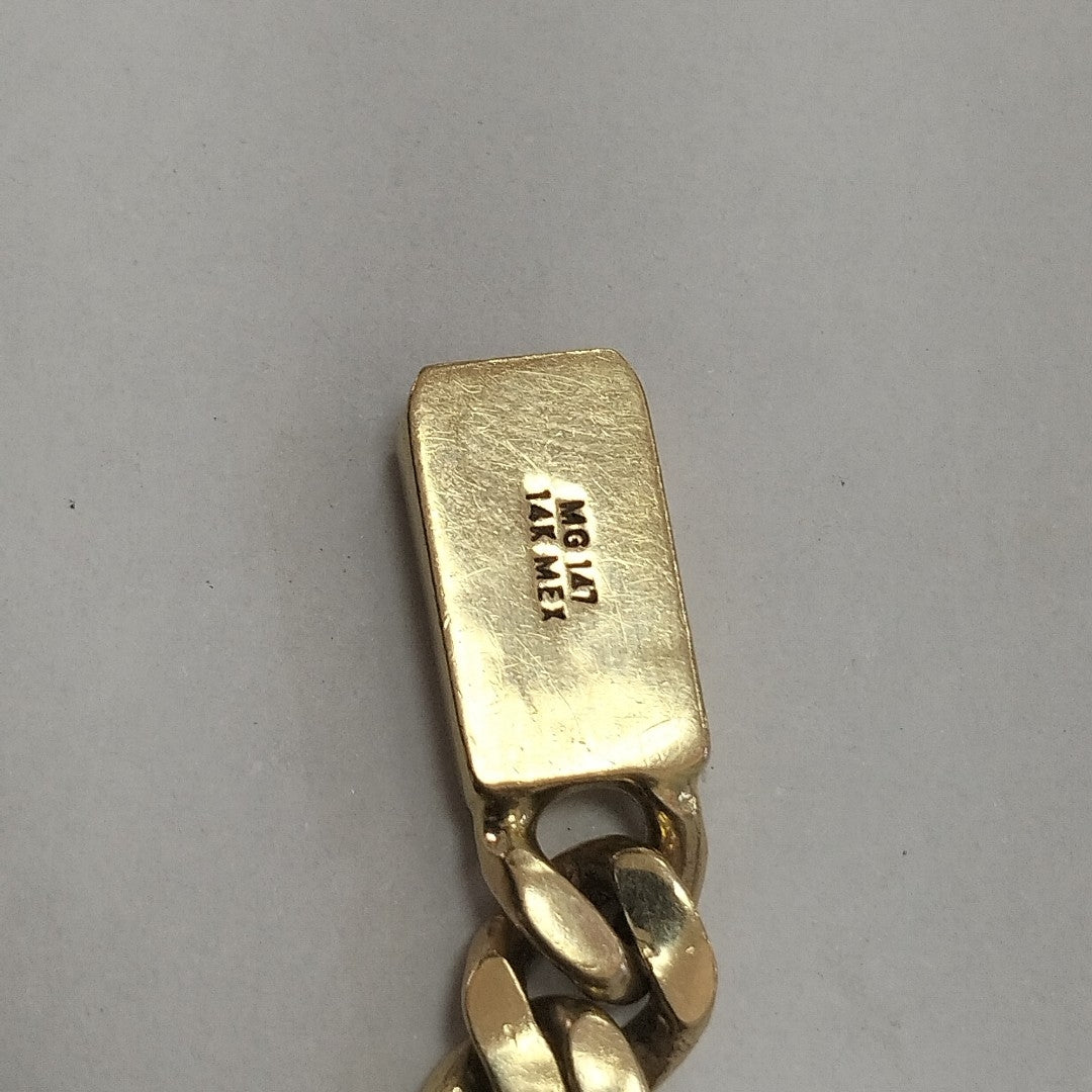 ESCLAVA ORO 14 K 18.9 GRMS (SEMINUEVO)