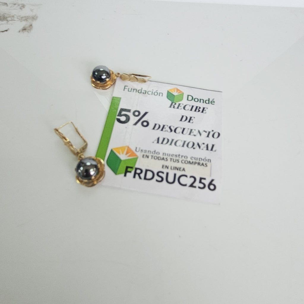 ARETES PAR ORO 8 K 4.5 GRMS (SEMINUEVO)