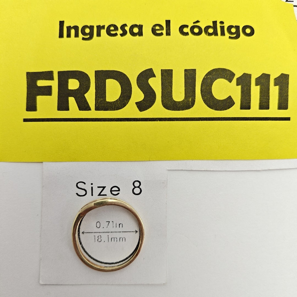 ANILLITO ORO 14 K 1,80 GRMS (SEMINUEVO)