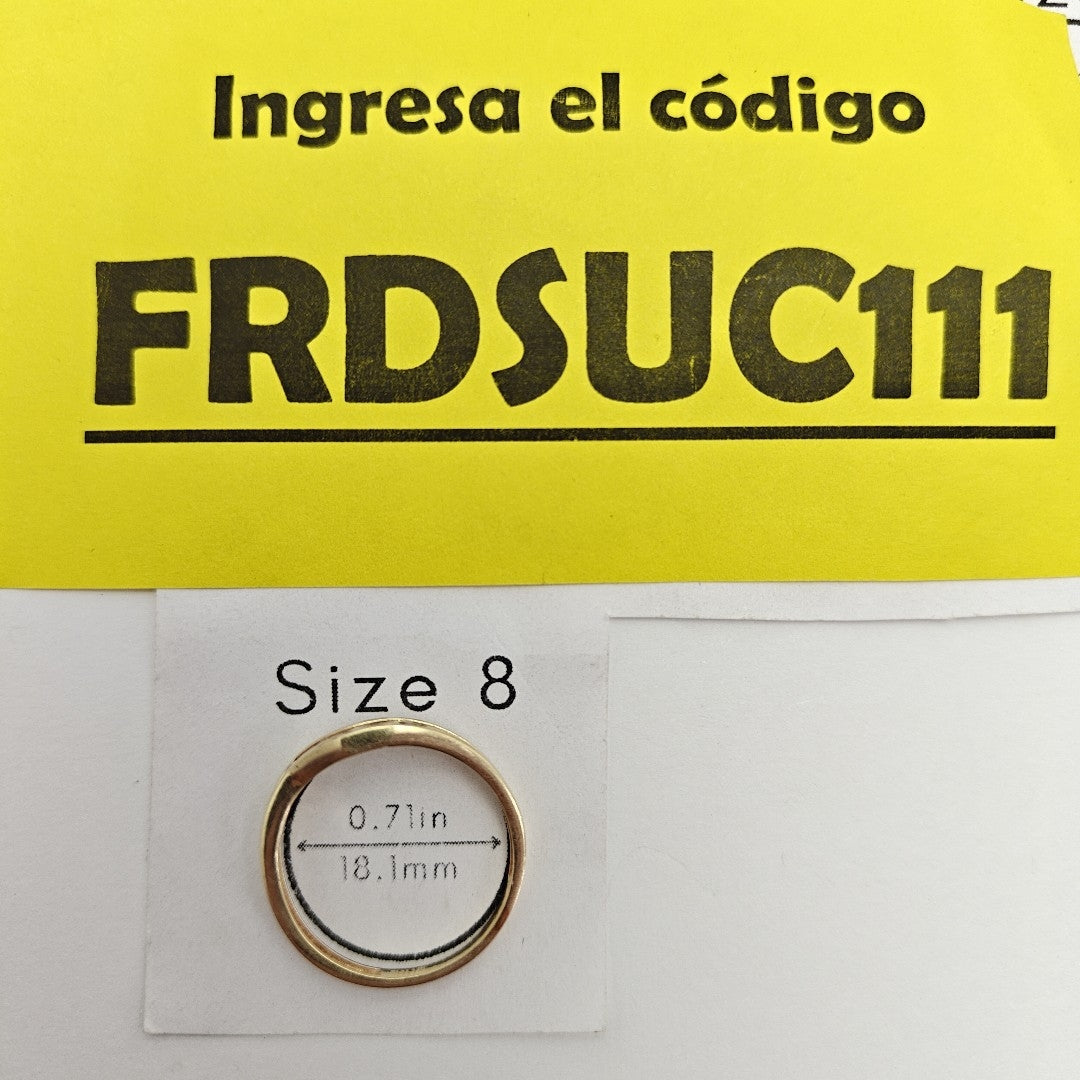 ANILLITO ORO 14 K 1,80 GRMS (SEMINUEVO)