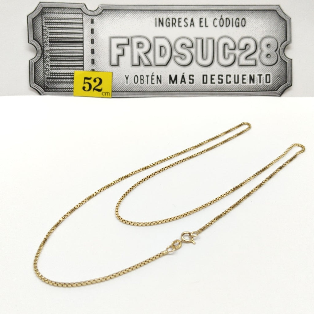 CADENA ORO 14 K 5,90 GRMS (SEMINUEVO)