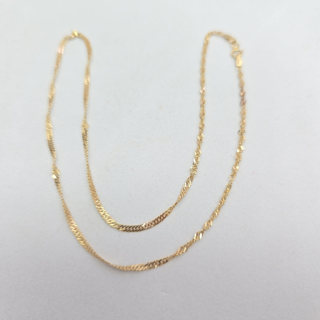 CADENA ORO 10 K 1.5 GRMS (SEMINUEVO)