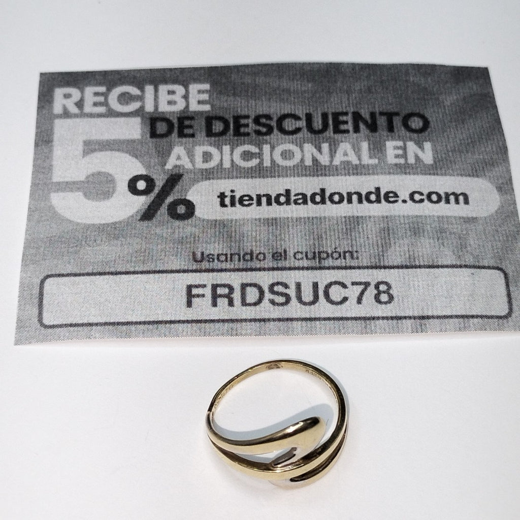 ANILLITO ORO 14 K 1.8 GRMS (SEMINUEVO)