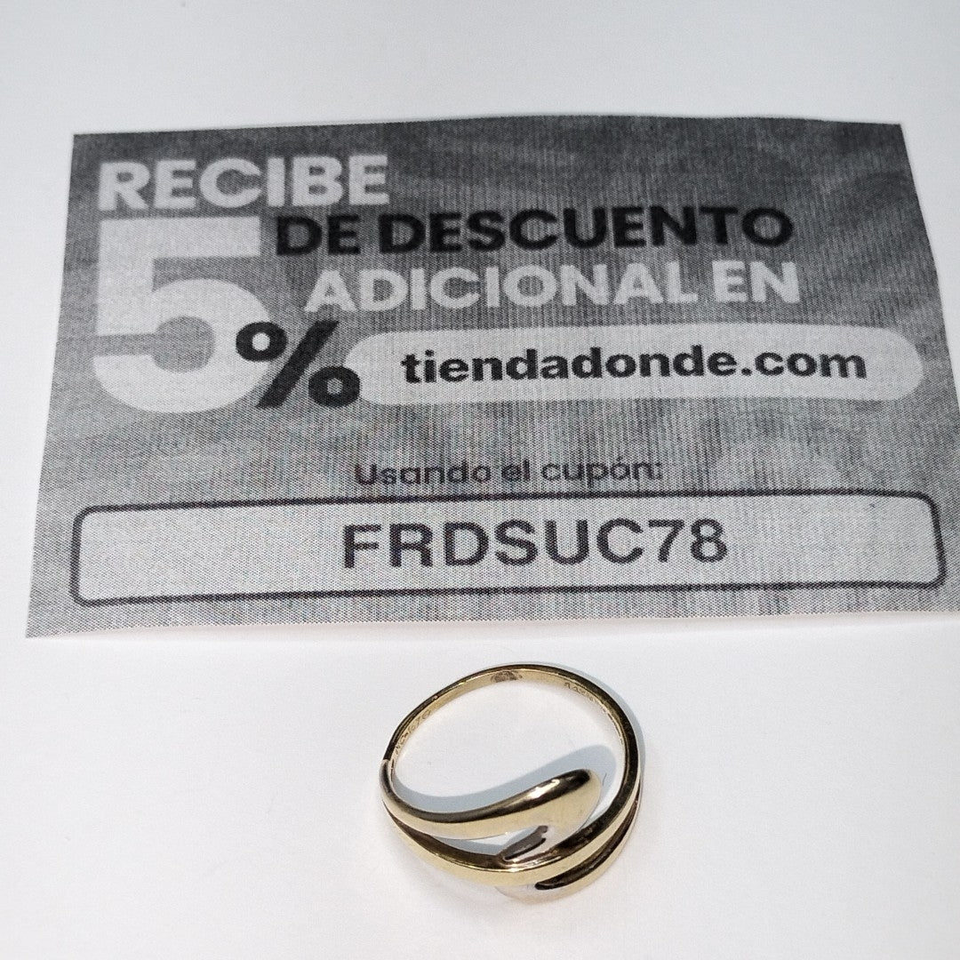 ANILLITO ORO 14 K 1.8 GRMS (SEMINUEVO)