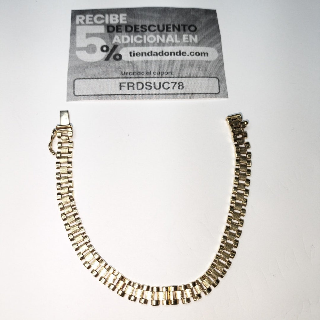PULSERA ORO 14 K 8.6 GRMS (SEMINUEVO)
