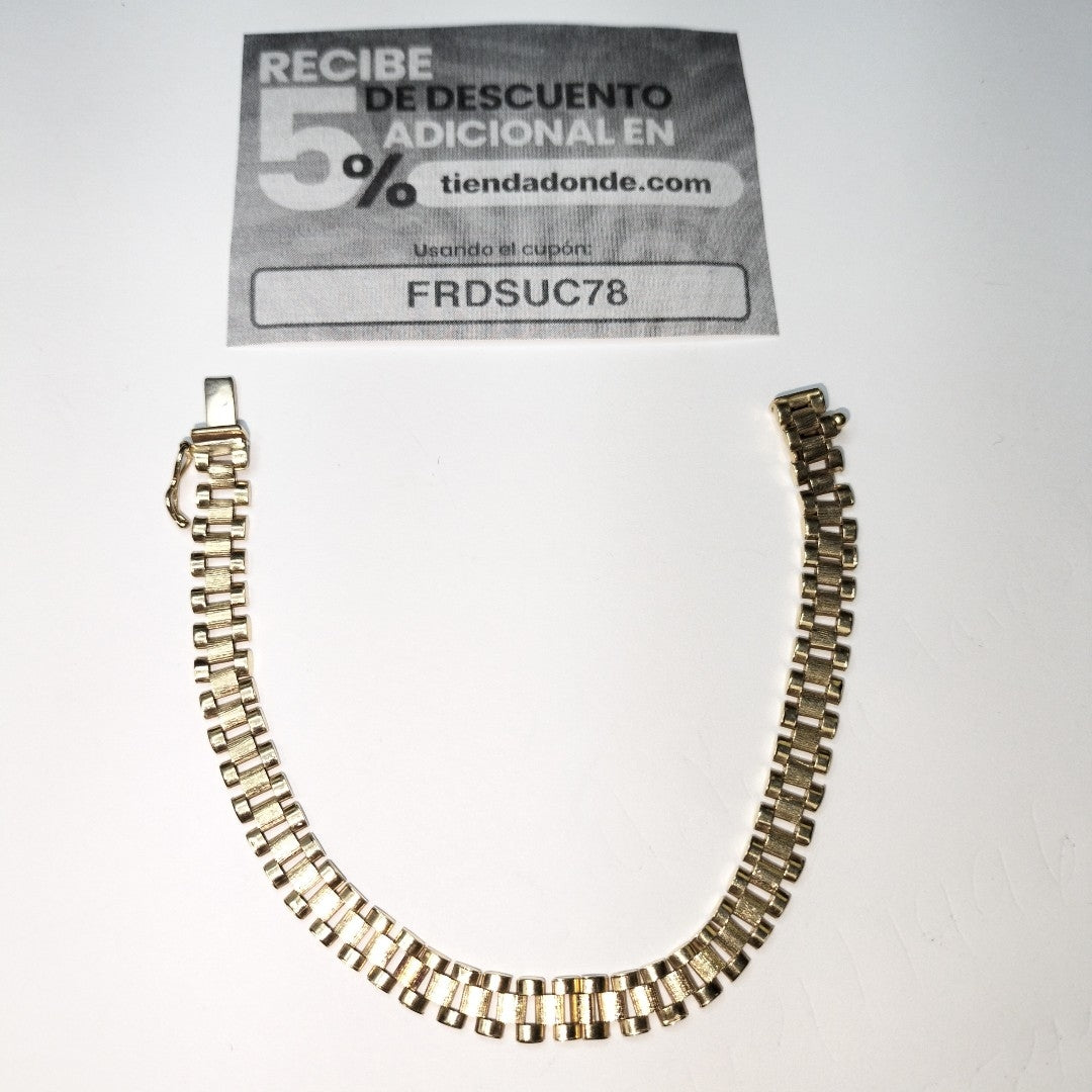 PULSERA ORO 14 K 8.6 GRMS (SEMINUEVO)