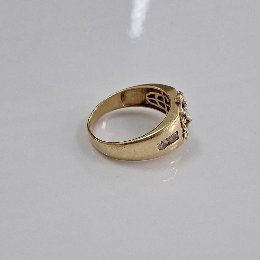 ANILLO ORO 14 K 5,80 GRMS (SEMINUEVO)