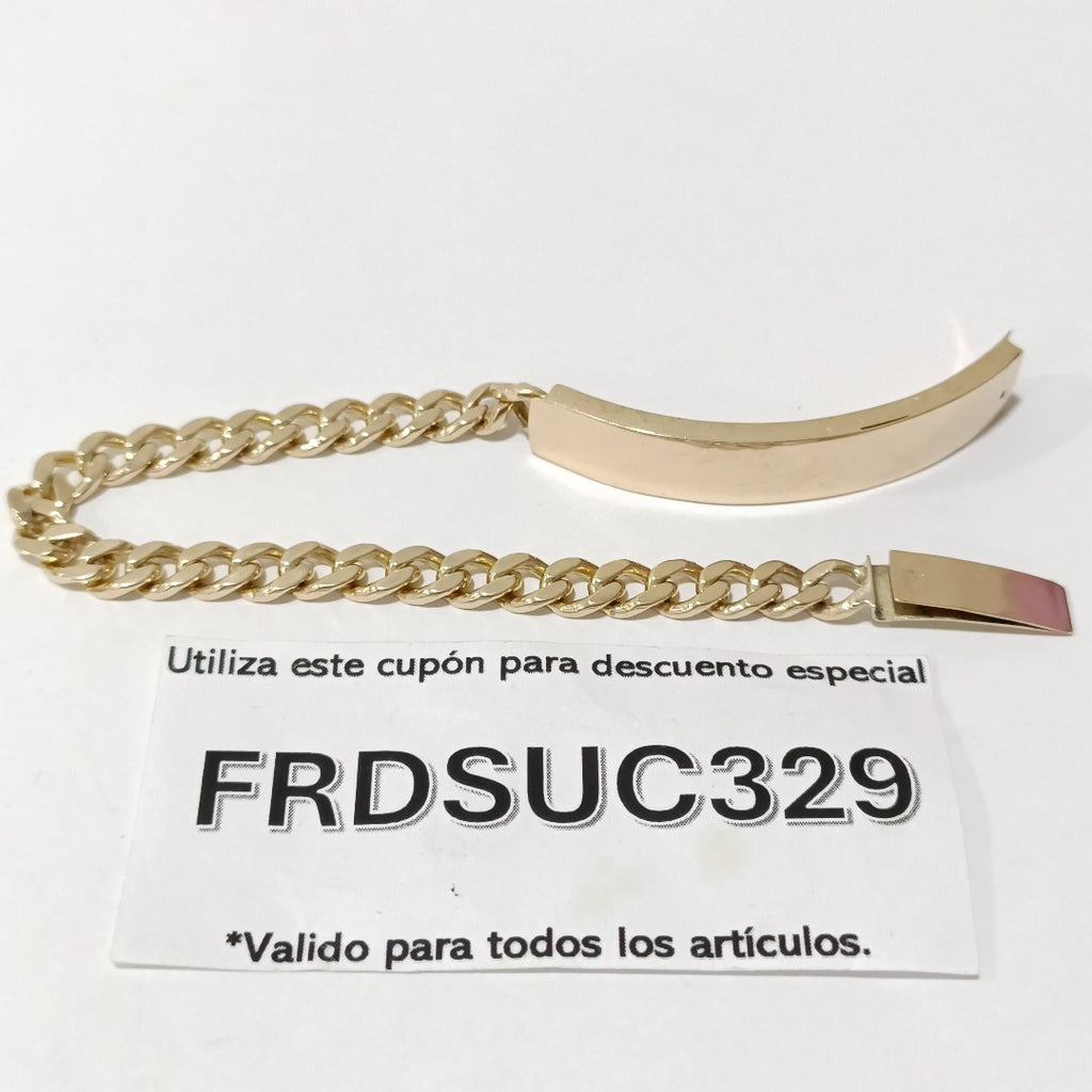 ESCLAVA ORO 10 K 18.9 GRMS (SEMINUEVO)