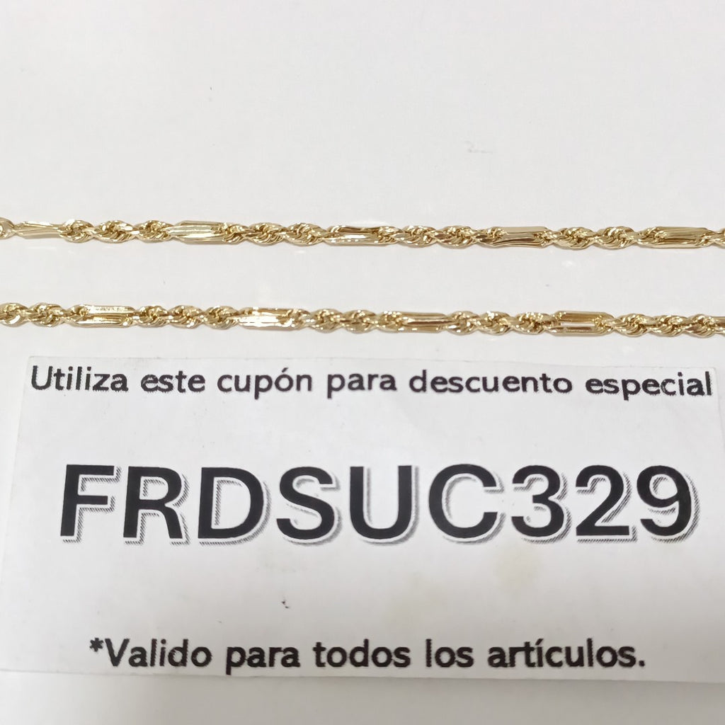 CADENA ORO 10 K 4.5 GRMS (SEMINUEVO)