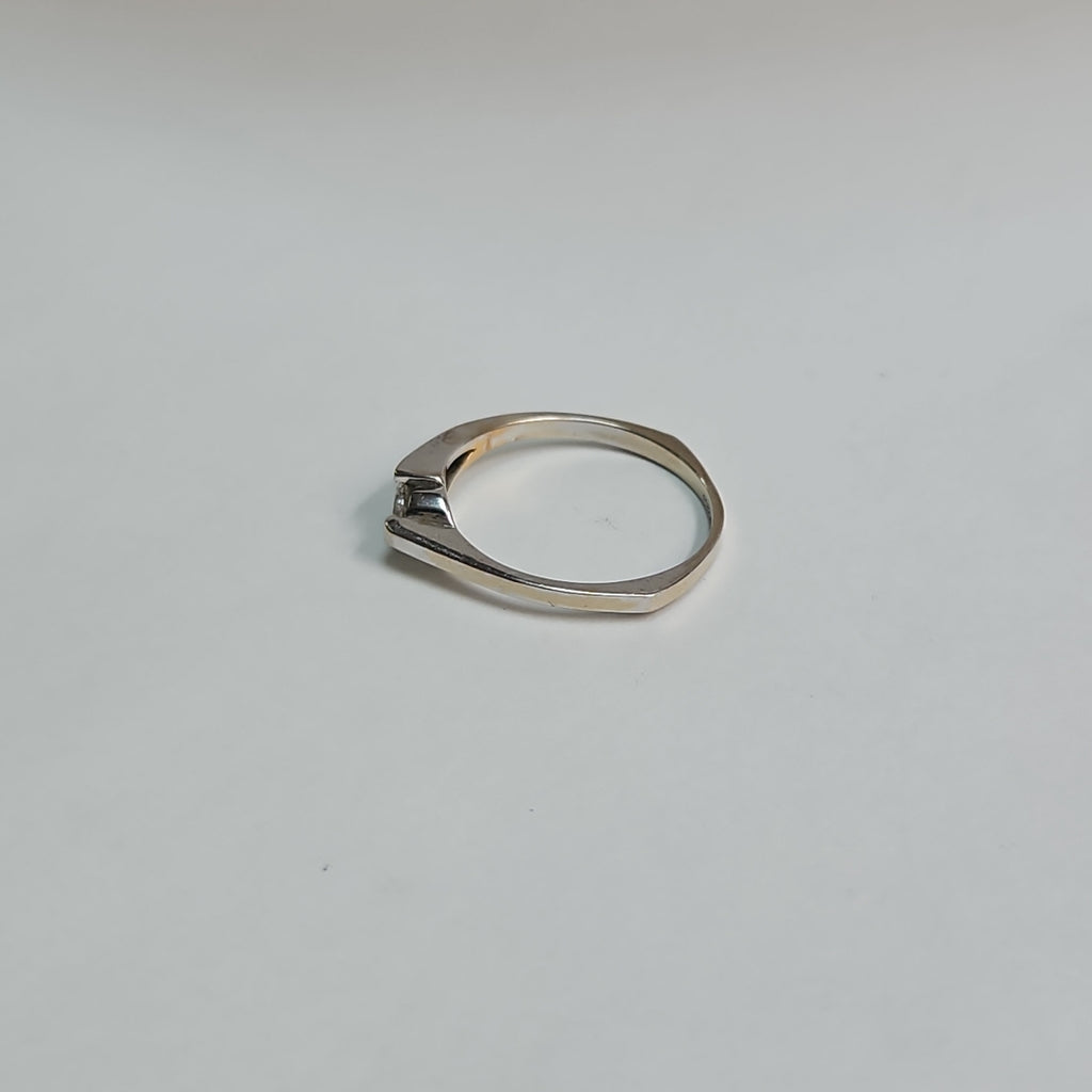 ANILLITO ORO BLANCO 14 K 2,30 GRMS (SEMINUEVO)