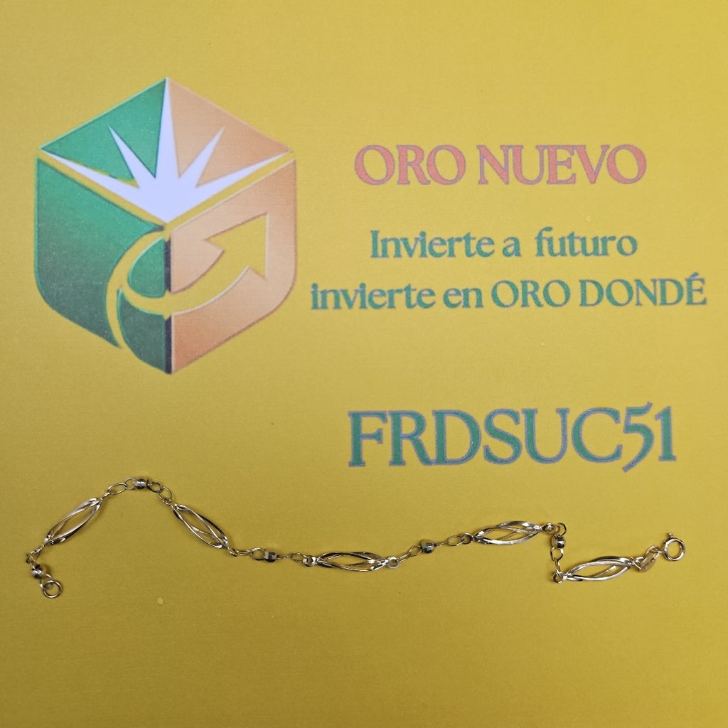 PULSERA ESPECIAL 14K 18 CM 2.1 GR (NUEVO)