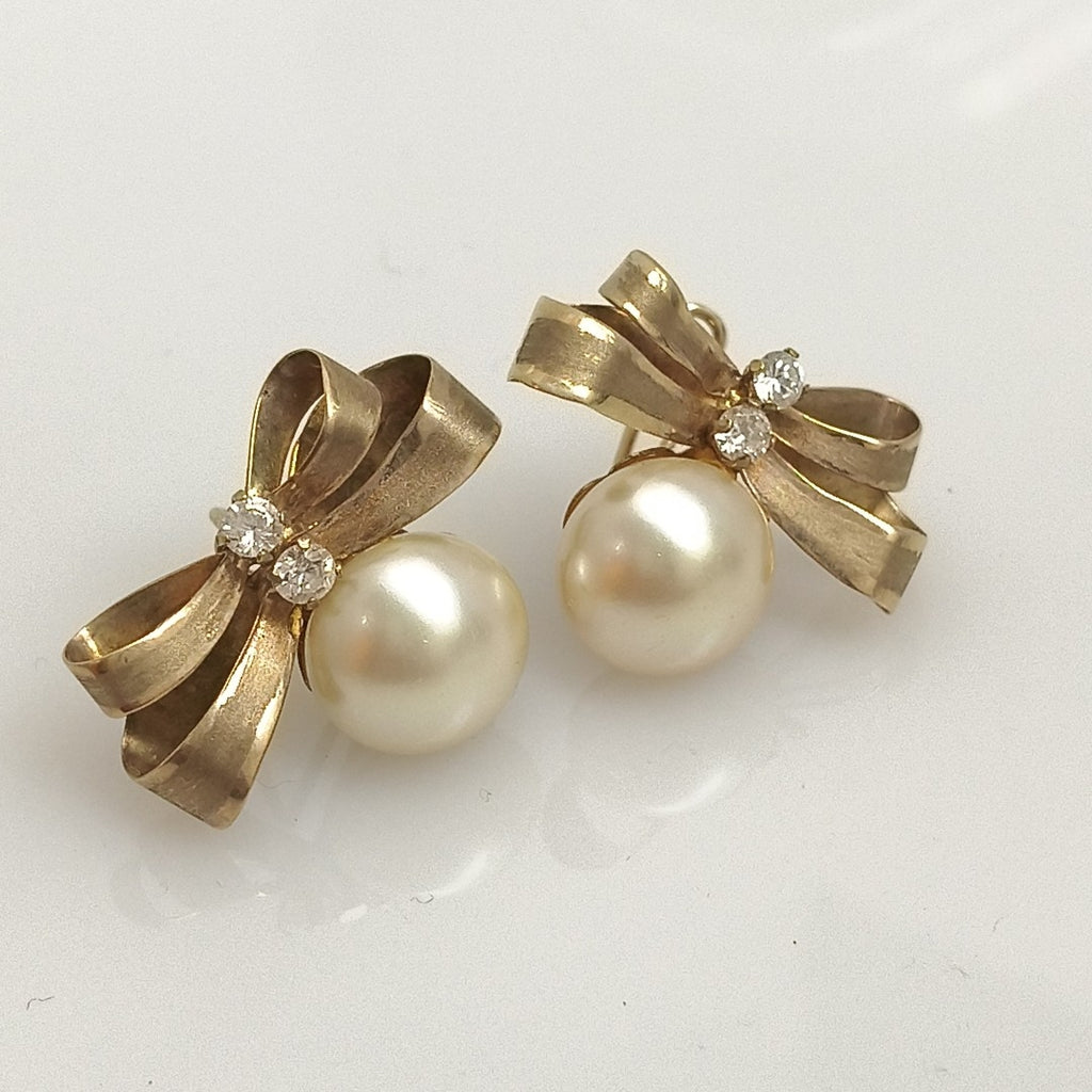 ARETES PAR ORO 10 K 6,90 GRMS (SEMINUEVO)