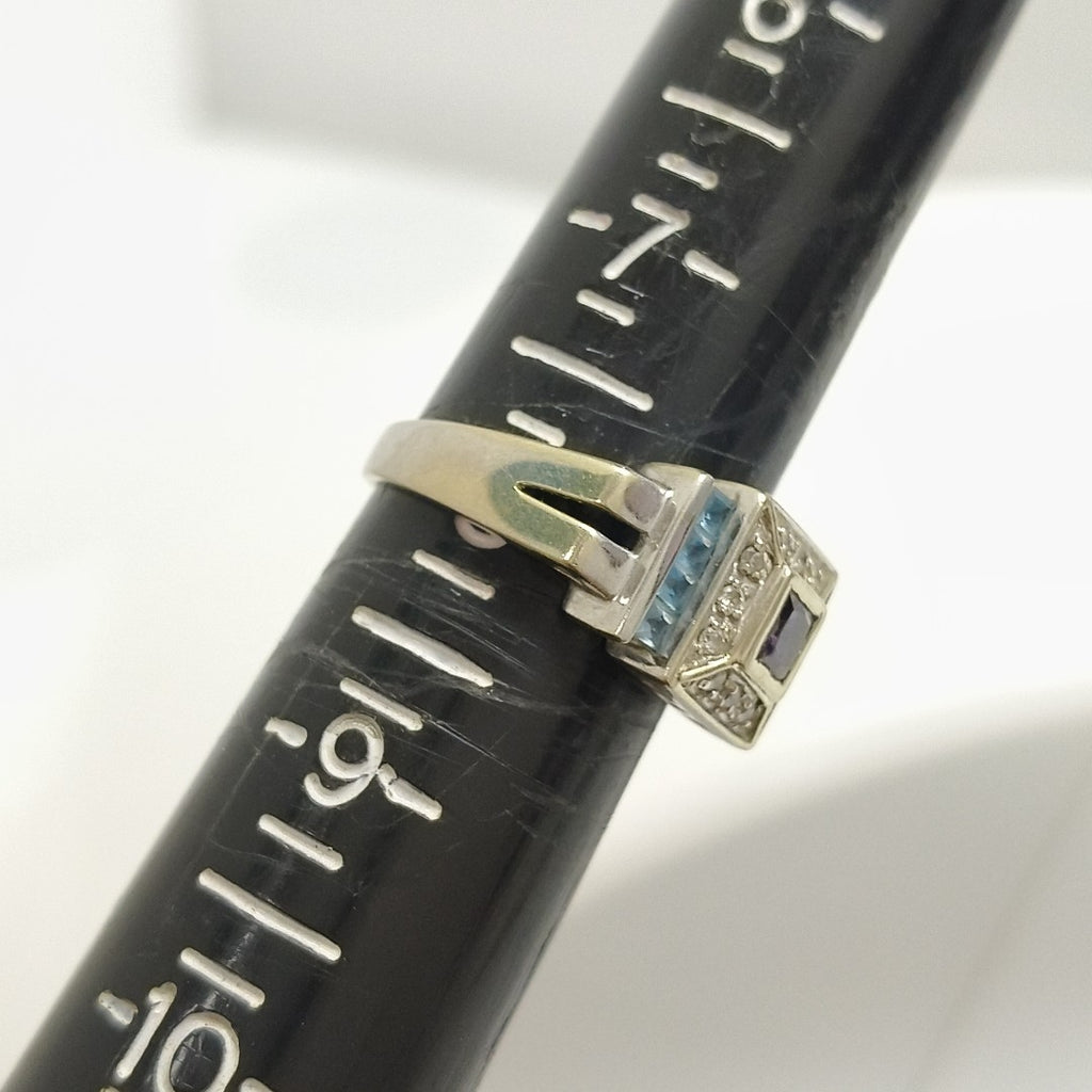 ANILLITO ORO BLANCO 14 K 5,00 GRMS (SEMINUEVO)