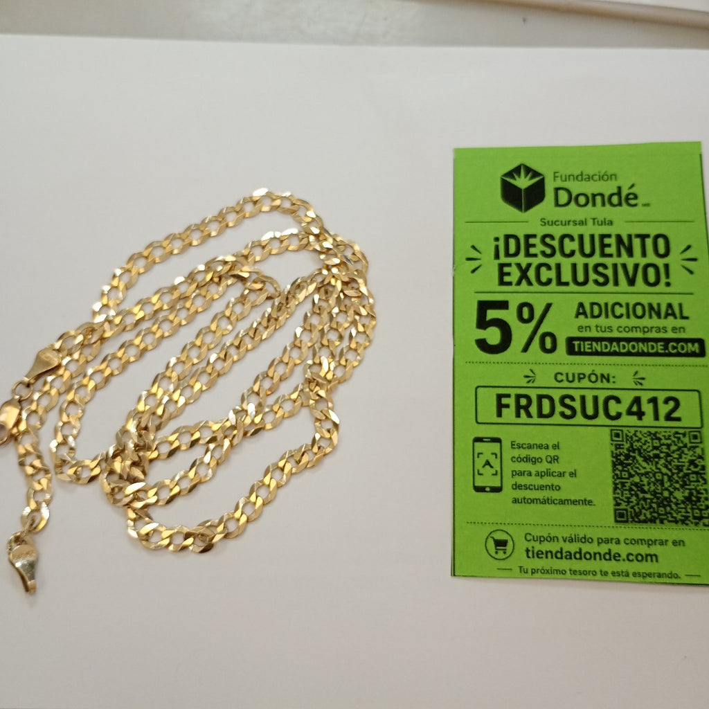 CADENA ORO 10 K 13,80 GRMS (SEMINUEVO)