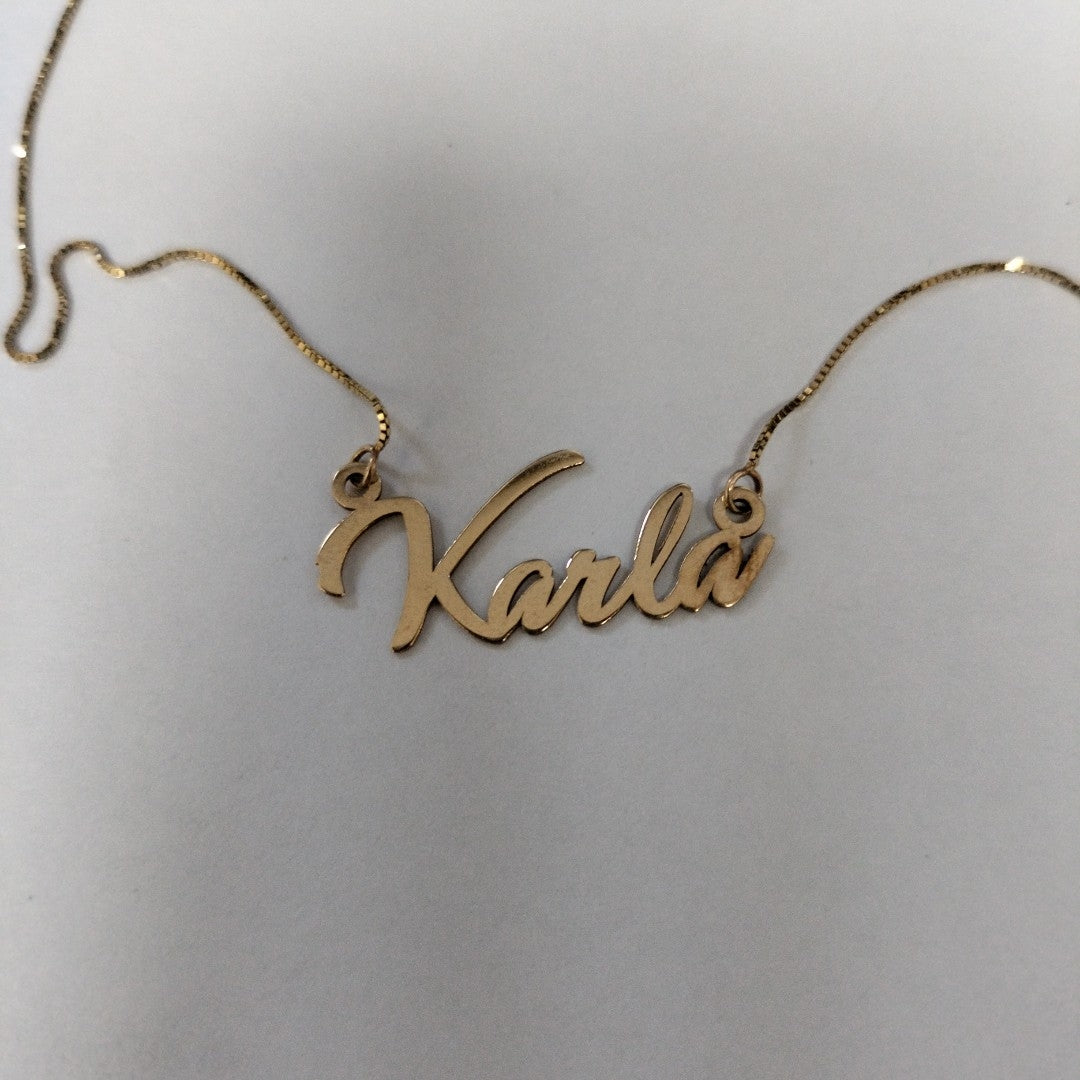COLLAR ORO 14 K 1.6 GRMS (SEMINUEVO)