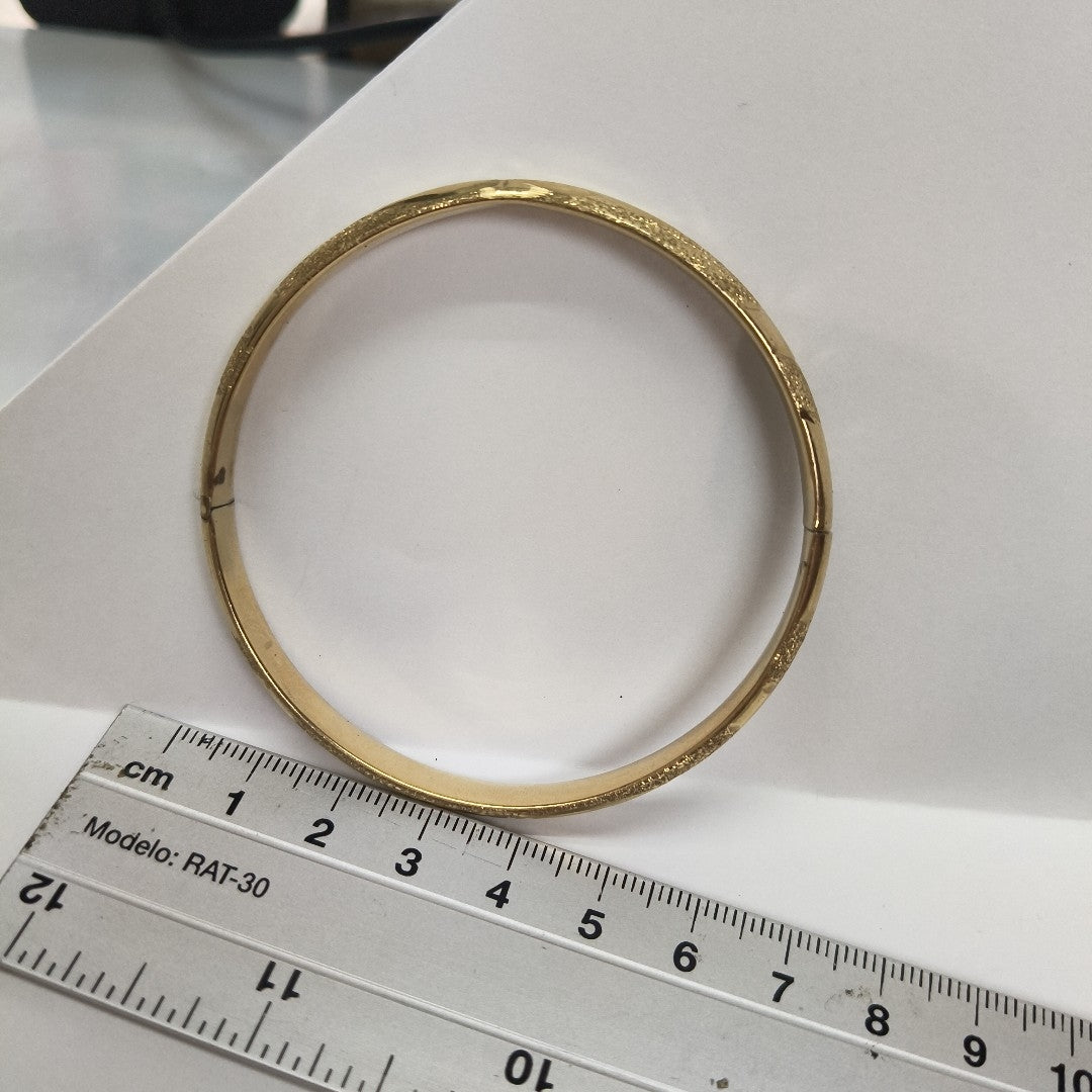 PULSERA RIGIDA ORO 8 K 8.7 GRMS (SEMINUEVO)
