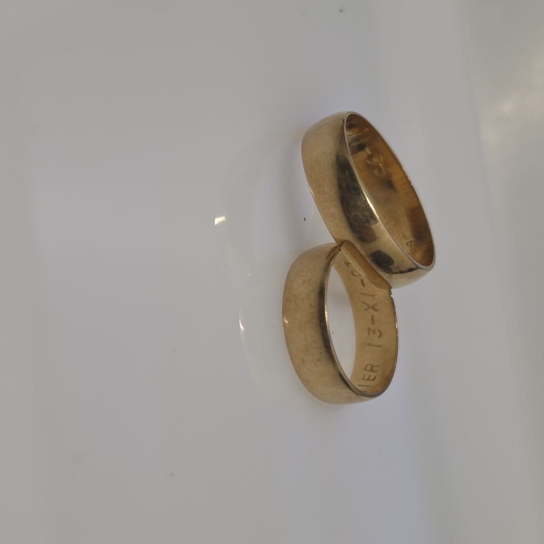 ARGOLLA ORO 14 K 10.1 GRMS (SEMINUEVO)