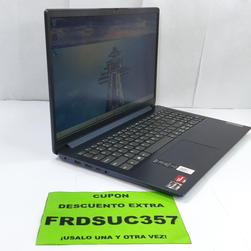 LAPTOP LENOVO IDEAPAD 1 15AMN7 (2024) 256 GB SSD 8 GB RAM (SEMINUEVO)