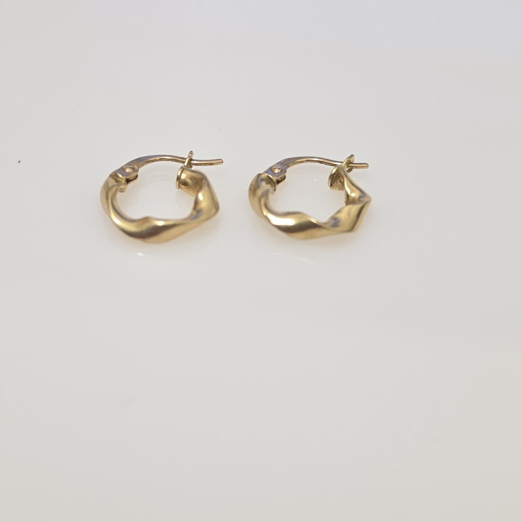 ARRACADAS PAR ORO 14 K 1 GRMS (SEMINUEVO)