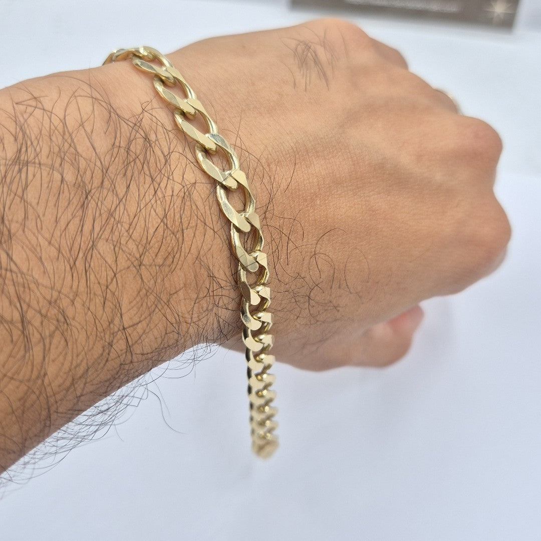 PULSERA BARBADA 14K 21 CM 19.9 GR (NUEVO)
