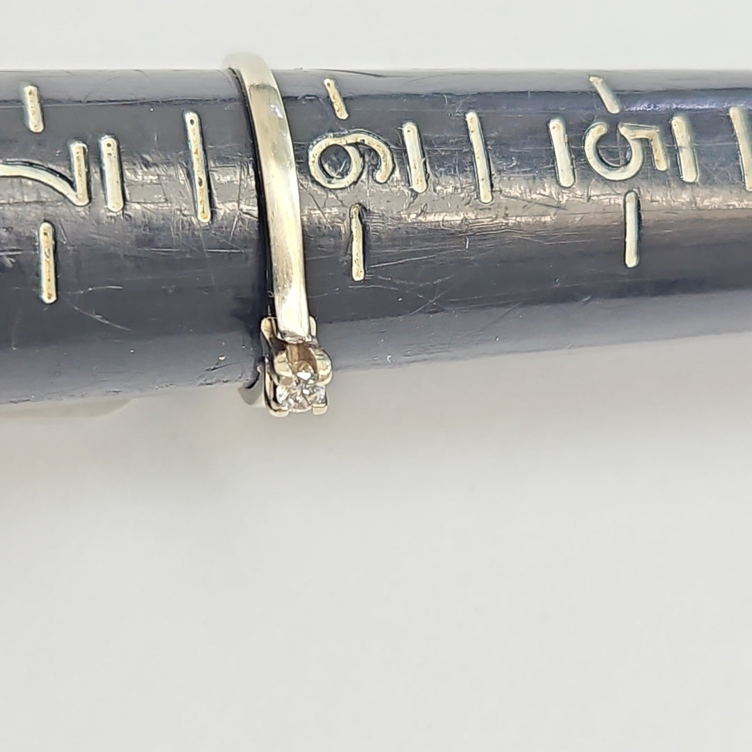 ANILLITO ORO,ORO BLANCO 14 K 1,50 GRMS (SEMINUEVO)