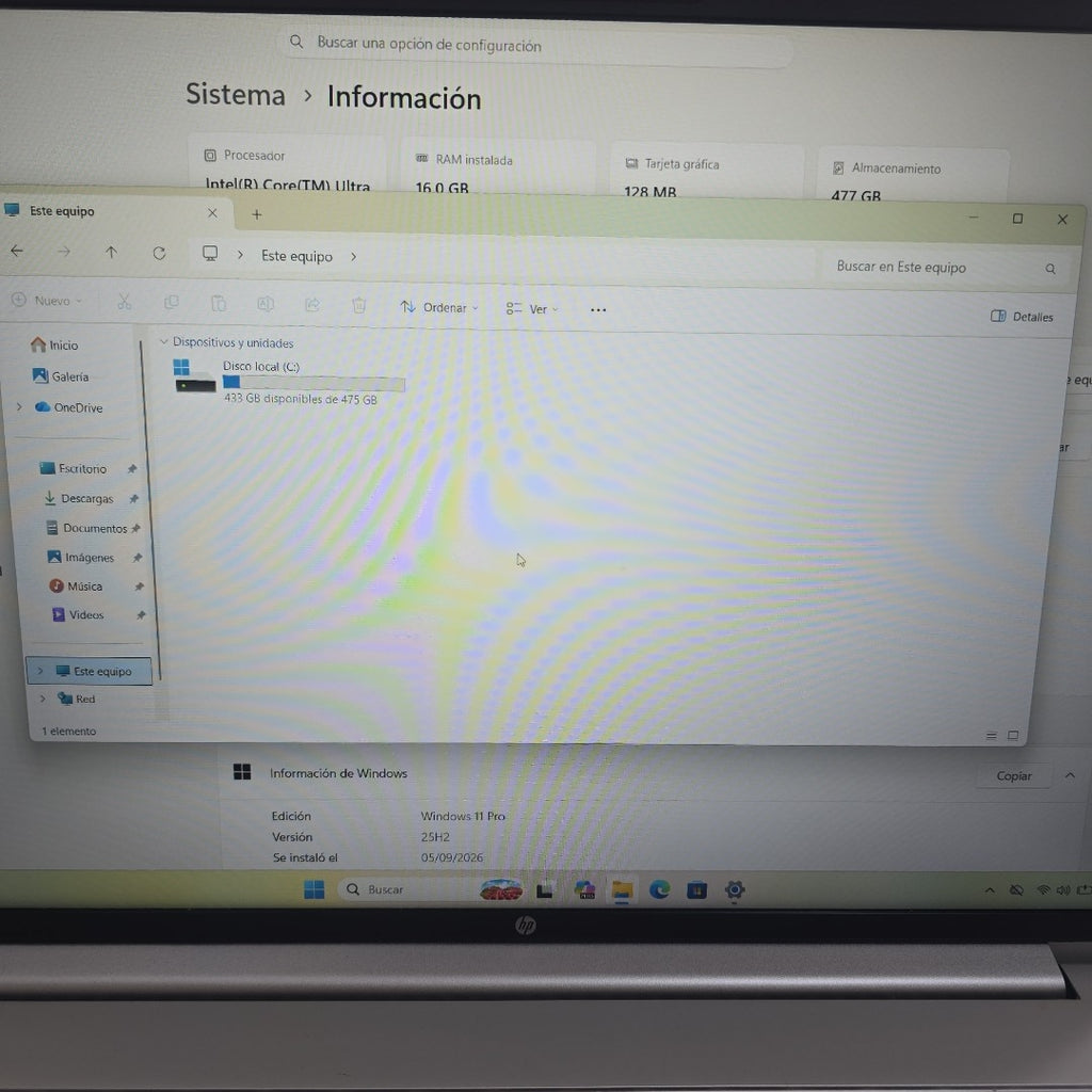 LAPTOP HP PROBOOK 460 G11 (2025) 512 GB SSD 16 GB RAM (SEMINUEVO)