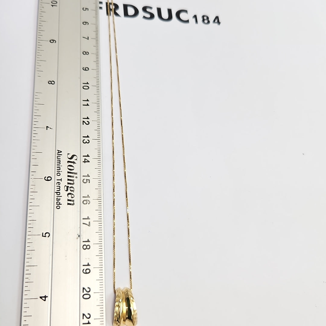 GARGANTILLA ORO 14 K 3,00 GRMS (SEMINUEVO)