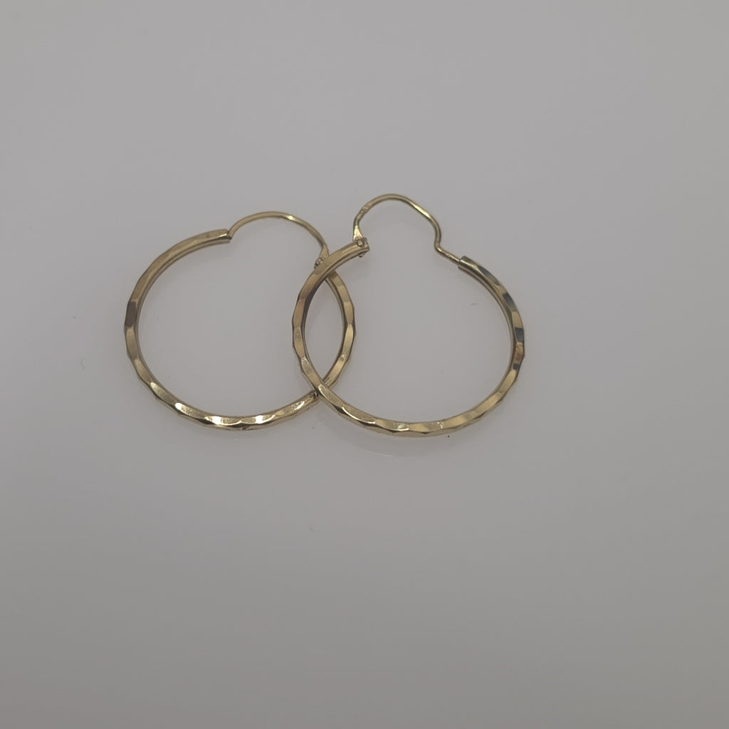 ARRACADAS PAR ORO 14 K 1 GRMS (SEMINUEVO)