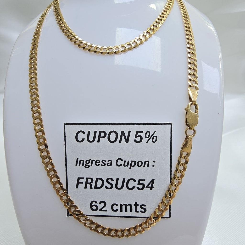 CADENA ORO 14 K 15,00 GRMS (SEMINUEVO)