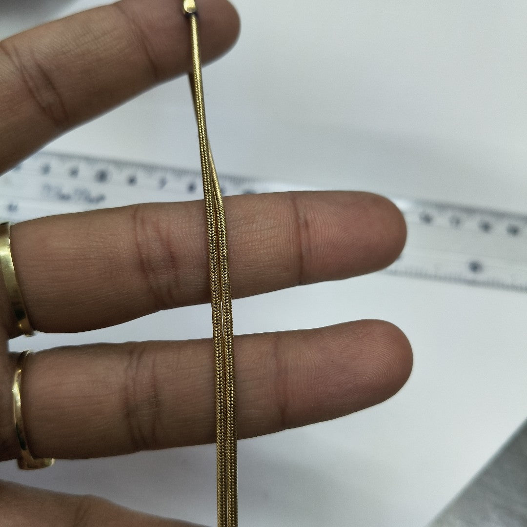 CADENA ORO 10 K 8,80 GRMS (SEMINUEVO)