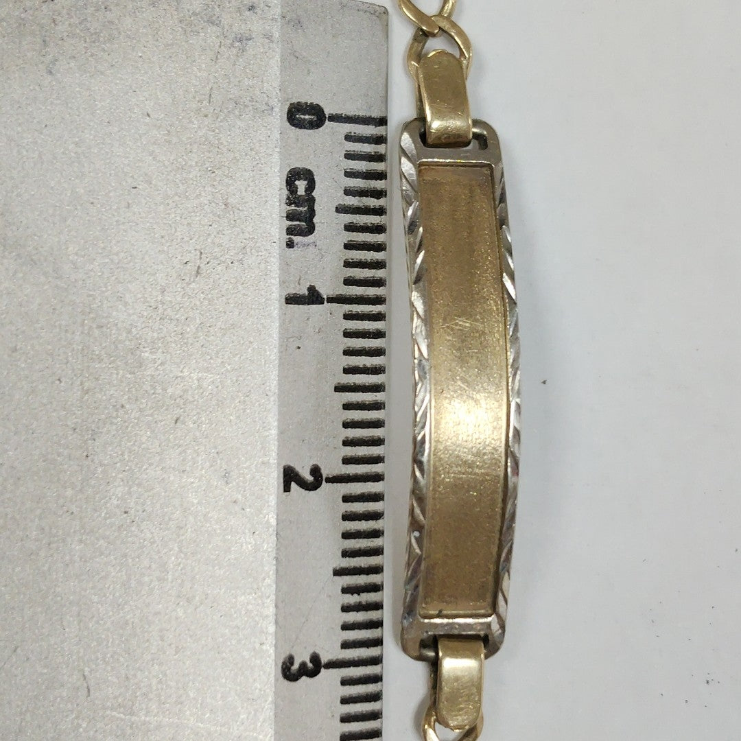 ESCLAVA ORO 10 K 3,90 GRMS (SEMINUEVO)