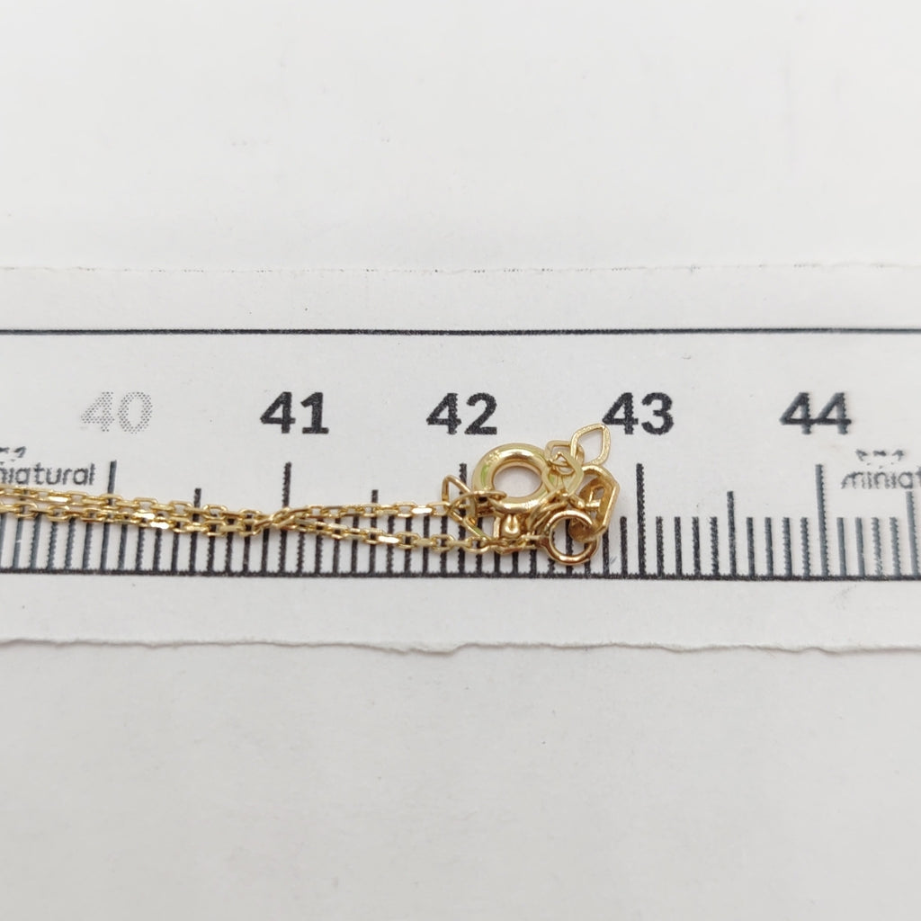 COLLAR ORO 14 K 2,00 GRMS (SEMINUEVO)