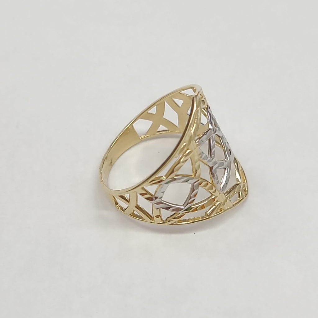 ANILLOS CON ESTRELLA CELTA 14K TALLA 6.5 2.2 GR (NUEVO)
